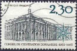 France Poste Obl Yv:2289 Mi:2412 Bordeaux Musée Des Douanes (Lign.Ondulées) - Gebraucht