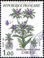 France Poste Obl Yv:2266 Mi:2392 Carline Carlina Flore Rubente (Beau Cachet Rond) - Used Stamps