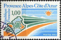 France Poste Obl Yv:2252 Mi:2374 Provence-Alpes-Cote D’Azur (beau Cachet Rond) - Used Stamps