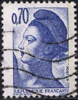 France Poste Obl Yv:2240 Mi:2360y Liberté De Delacroix (Lign.Ondulées) - Used Stamps