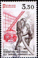 France Poste Obl Yv:2233 Mi:2352 Féd.Nationale Des Sapeurs-pompiers (Beau Cachet Rond) - Gebraucht