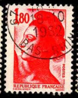 France Poste Obl Yv:2220 Mi:2339A Liberté De Gandon (TB Cachet à Date) 18-10-1982 - Used Stamps