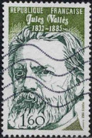 France Poste Obl Yv:2215 Mi:2342 Jules Vallès 1811-1885 Ecrivain (Lignes Ondulées) - Used Stamps