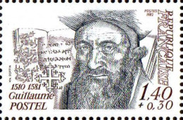 France Poste N** Yv:2225 Mi:2319 Guillaume Postel Philosophe - Unused Stamps