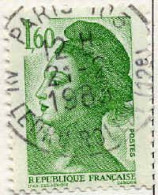 France Poste Obl Yv:2219 Mi:2338A Liberté De Delacroix (TB Cachet Rond) - Gebraucht