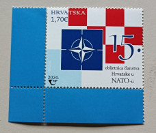 Kroatie-Croatia2024 15th Anniversary Van Kroatie In Navo - OTAN