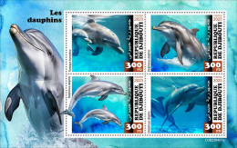 2024-05 - DJIBOUTI - DOLPHINS          4V  MNH** - Dolphins