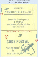 FRANCE - Carnet Conf. 8, Date 4.-5.9.84 - 1f70 Liberté Vert - YT 2318 C1 / Maury 452 - Moderne : 1959-...