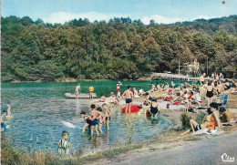 CPSM. 23 Près De PONTARION. ETANG. PLAGE DE MASMANGEAS. - Pontarion