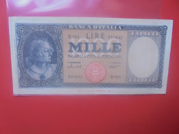 ITALIE 1000 LIRE AGOSTO 1959 Circuler (B.34) - 1000 Liras