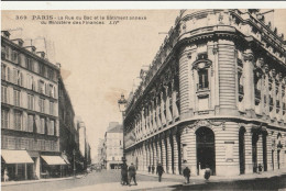 PARIS 7è - Rue Du Bac Et Bâtiment Annexe Du Ministère Des Finances - Arrondissement: 07