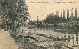 94 - Saint Maur Des Fossés - Créteil - Vue Artistique - Animée - Bords De La Marne - CPA - Voir Scans Recto-Verso - Saint Maur Des Fosses