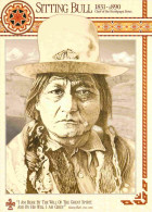 Indiens - Sitting Bull - Chief Of The Hunkpapa Sioux - Native American - CPM - Carte Neuve - Voir Scans Recto-Verso - Indiens D'Amérique Du Nord
