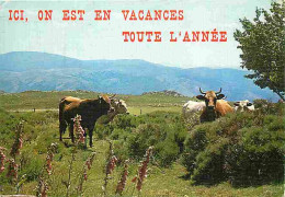 Animaux - Vaches - Carte Humoristique - Flamme Postale De Espalion - CPM - Voir Scans Recto-Verso - Cows