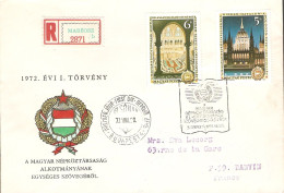 Hungary 1972 FDC Mi 2790-91 ... Bc598 - Storia Postale