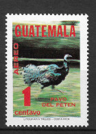 Guatemala 1979 MiNr. 1127  Birds The Ocellated Turkey (Meleagris Ocellata) 1v MNH**  2.50 € - Uilen