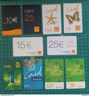 FRANCE PRE PAID PHONECARDS MIX - Ohne Zuordnung