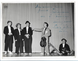 C4075/ 5 Talo-Boys  Hansa Theater, Hamburg  Photo Mahler  Variete 1956 24x18 Cm - Andere & Zonder Classificatie