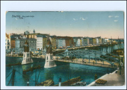 XX17454/ Stettin Hansabrücke AK 1914 Pommern - Pommern