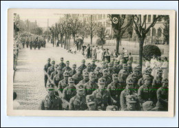 BB-0032/ Hannover RAD-Soldaten Marschieren  Foto AK Ca.1938 - War 1939-45