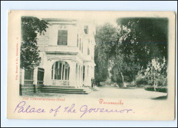 S2845/ Paramaribo Surinam Het Gouvernements-Hotel AK Ca.1900 Niederl.-Indien - Other & Unclassified