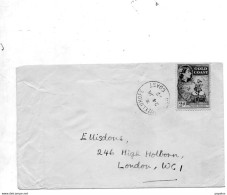 1955  LETTERA GOLD COAST - Gold Coast (...-1957)