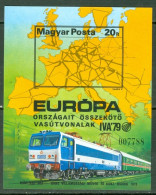Hongrie   Yvert  BF  141 A  Non Dentelé Ou Michel  137 B     * *  TB  Train - Blocks & Sheetlets