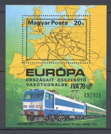 Hongrie   Yvert  BF  141   * *  TB  Train - Blocks & Sheetlets