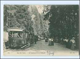 XX009235/ Saut Des Cuves - Tramway De La Schlucht  Elsaß AK Ca.1910 Straßenbahn - Elsass