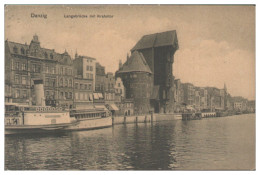 XX19032/ Danzig Langebrücke AK Ca.1912 - Danzig