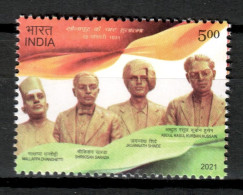 India 2021 / Martyrs Of Solapur MNH Mártires De Solapur / Hz61  33-41 - Unused Stamps