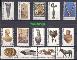 Cyprus 1980 Mi 525-538 MNH  (ZE2 CYP525-538) - Vacas