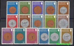 Guernsey 1979 Mi 173-188 MNH  (ZE3 GRN173-188) - Koeien