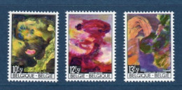 Belgique België, Yv 1463, 1464, 1465, Mi 1518, 1519, 1520, SG 2085, 2086, 2087, Léopold Leysen, Dit Pol Mara, Peintre, - Unused Stamps