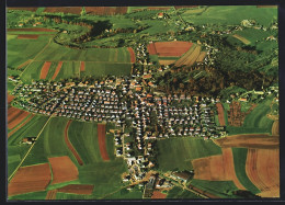 AK Fachsenfeld Bei Aalen, Ortsansicht Vom Flugzeug Aus  - Aalen