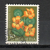 Zwitserland Suisse  637  (0) - Pro Juventute 1958 - Bloem - Fleur - Used Stamps