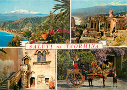 SALUTI DA TAORMINA SICILIA - Sonstige & Ohne Zuordnung