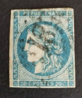 FRANCE CERES EMISSION DE BORDEAUX 45B COTE +100€ - 1870 Bordeaux Printing