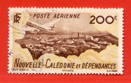 REF102 > NOUVELLE CALEDONIE > PA N° 63 Ø > Oblitéré Dos Visible > Used Ø - NCE - Gebruikt