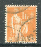 FRANCE- Y&T N°286- Oblitéré - 1932-39 Peace