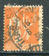 FRANCE- Y&T N°286- Oblitéré - 1932-39 Peace