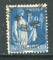 FRANCE- Y&T N°288- Oblitéré - 1932-39 Peace