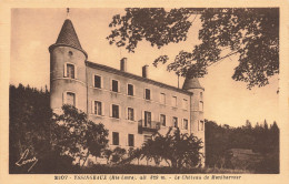 43 YSSINGEAUX LE CHÂTEAU DE MONTBARNIER - Yssingeaux