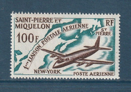 Saint Pierre Et Miquelon - Poste Aérienne - YT PA N° 31 * - Neuf Avec Charnière - 1964 - Ongebruikt