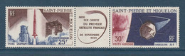 Saint Pierre Et Miquelon - Poste Aérienne - YT PA N° 33 Et 34 A * - Neuf Avec Charnière - 1966 - Ongebruikt