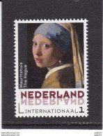 Netherlands Pays Bas Mauritshuis Girl With A Pearl Earring VERMEER 2014 NVPH 3197 Mi 3250 Internationaal MNH** - Nuevos