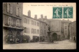 43 - BRIOUDE - PLACE ST-JEAN - GRAND CAFE-GLACIER - Brioude