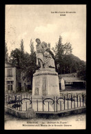 43 - BRIOUDE - LA DEFENSE DU FOYER,  MONUMENT AUX MORTS - Brioude