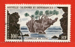 REF102 > NOUVELLE CALEDONIE > PA N° 70 Ø > Oblitéré Dos Visible > Used Ø - NCE > Corbeille De Yaté - Oblitérés