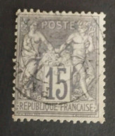 TIMBRE FRANCE TYPE SAGE N 66 OBL CAD COTE +25€ - 1876-1878 Sage (Tipo I)